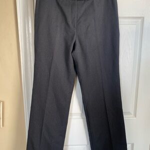 Bernard Zins black women’s wool wide leg dress pants size 10